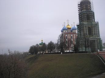 Рязань.Вид на кремль