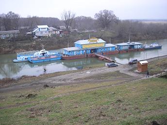 Рязань.Пристань на реке Трубеж